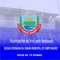 24ª Sessão Ordinária da Câmara Municipal de Campo Magro