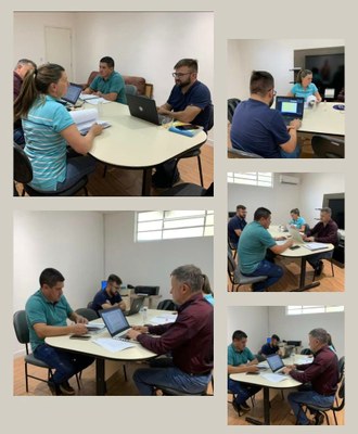 Reunião da Comissão do Regimento Interno da Câmara Municipal de Campo Magro.